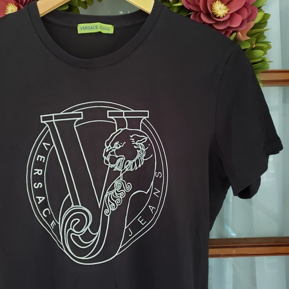 versace jeans tiger t shirt